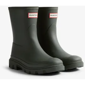 Hunter Downpour Short Boot Gummistiefel Grün 40