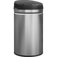 30 Liter Sensor-Mülleimer mit Soft-Close-Funktion, berührungsfreier Abfalleimer aus Edelstahl für hygienische Küchen