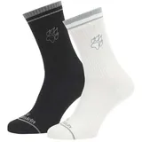 Jack Wolfskin Lange Socken Black/White 41-43