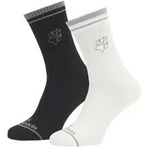 Jack Wolfskin Lange Socken Black/White 41-43