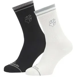 Jack Wolfskin Lange Socken Black/White 41-43