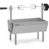 Klarstein 2-in-1 Rotisserie Grill Mini silber