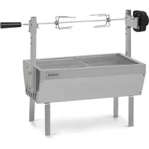 Klarstein 2-in-1 Rotisserie Grill Mini silber