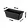 Kadax Blumenkasten 19 x 40 x 145 cm Anthrazit