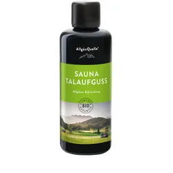 AllgäuQuelle Sauna Talaufguss Allgäuer Erfrischung