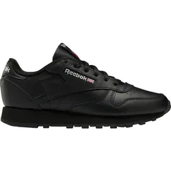 REEBOK Damen Halbschuhe CLASSIC LEATHER, CBLACK/CBLACK/PUGRY5, 37 1⁄2