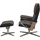 Stressless Stressless® Relaxsessel »Admiral«, (Set, Relaxsessel inkl. Hocker), mit Cross Base, Größe M & L, Holzakzent Eiche braun