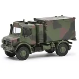 Schuco 452683103 - Unimog U5023 Funkcontainer Camo 1:87