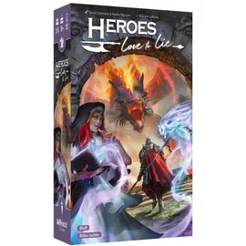 Blackrock Games Heros Love to Live Karten- und Bluff-Spiel
