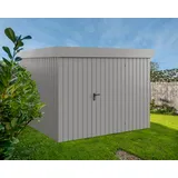 Hörmann EcoStar Gerätehaus 2,85 x 2,78 m Graualuminium