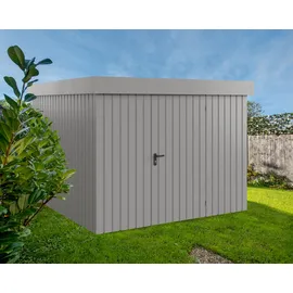 Hörmann EcoStar Gerätehaus 2,85 x 2,78 m Graualuminium