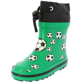 Beck Jungen Fußball Gummistiefel, Grün, 28 EU - 28 EU