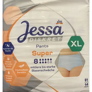 Jessa Diskret Pants XL Super Auslaufschutz, 14 St