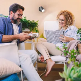 ledscom.de Wandspot WAIKA, einflammig, mit Schalter, GU10, anthrazit matt, inkl. 630lm LED GU10 Lampe, weiß