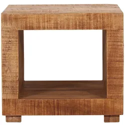Couchtisch 50x50 Massivholz Tisch Sofatisch Beistelltisch Wohnzimmertisch