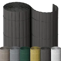 Noor Sichtschutzmatte PVC 1,6 x 3 m anthrazit