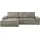 OTTO home Eckcouch Cord 2-Sitzer Grau