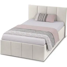 Halmon Schlafkomfort Betten Dalas 140 x 200 cm Beige