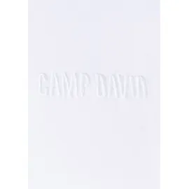 Camp David "2er Pack", Herren, Gr. M, weiß, 95% Baumwolle, 5% Elasthan, Shirts T-Shirt
