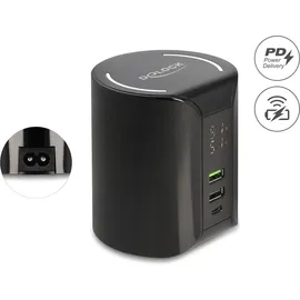 DeLock 41441 + USB-Ladegerät 5-12 V, 58 w USB-C+Wireless