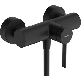 Hansgrohe Zesis S Einhebel-Duscharmatur Aufputz für 1 Verbraucher schwarz matt 74621670
