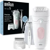 Braun Silk-épil 5 5-230 Weiß/Flamingo