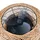 rl live your light Lillesand 1 Stk. Deckenventilator mit Beleuchtung Ø 50 cm H: 21,5 cm schwarz/braun