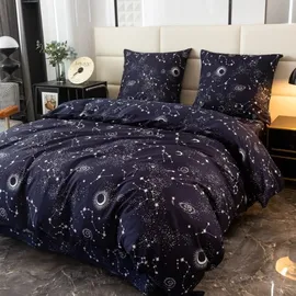 OEM Baumwollbettwäsche 140x200 Sternbild