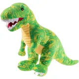 HEUNEC 449459 - Dino grün, GRS Recycled Plüsch, 43 cm