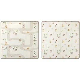 Tiny Love Faltbare Spielmatte Baby, Spielmatte Baby, ab 0 Monaten, Doppelseitig, Leichte und Faltbare Spieldecke, 150 × 150 cm, Weich und Dick (1 cm), Wasserabweisend, Pflegeleicht, Boho Chic