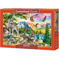 Castorland Wolf Family and Eagles Puzzle 1000 Teile