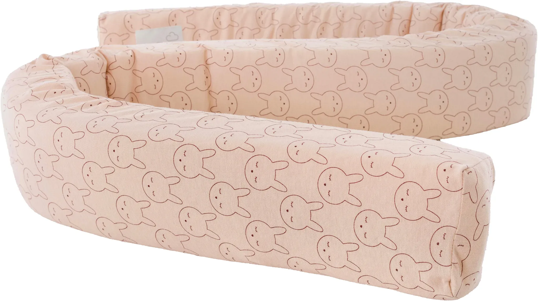 Bettrolle TRÄUMELAND, beige, B:12cm H:12cm L:200cm, Bezug: 100% Baumwolle. Füllung: 100% Polyester, Bettwarenzubehör