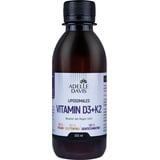 Adelle Davis® Liposomales Vitamin D3 50 mcg und Vitamin K2 100 mcg, 200 ml hochdosiertes flüssiges Formel mit Sonnenblumenlecithin, Vegan, Nicht GMO, Soja und Glutenfrei