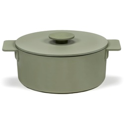 Serax - Surface Gusseisentopf mit Deckel, 3 Liter, grün