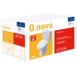 Villeroy & Boch O.Novo Kombipack Stand-WC + Sitzung