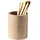 APS Besteckbehälter Travertine Ø 11 cm H: 13,5 cm