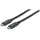 Manhattan USB 3.1 Gen1) USB-C® Stecker 2.00 m Schwarz 354905