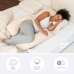 doomoo Maxxy Still- und Seitenschläferkissen, beige