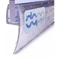 DQ-PP 80cm Duschdichtung Gerade – Modell: UK04 | Glasstärke: 3,5 – 5mm – Transparent