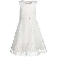 Happy girls Kleid mit Rundhalsausschnitt, Offwhite, 128