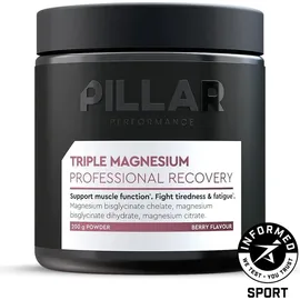 pillar performance Triple Magnesium Recovery Beere Pulver 200 g