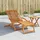 vidaXL Gartenliege 150 x 70 x 69 cm braun klappbar