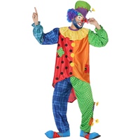 ATOSA 11944 Clown-Kostüm, Größe XL, Mehrfarbig