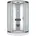D58-10M0 Pendeltür 90 x 90 weiß Sicherheitsglas ESG