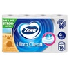 Toilettenpapier Ultra Clean 4-lagig, 16 Rollen
