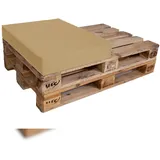 TexDeko Palettenkissen 60 x 80 x 12 cm beige 1 St.