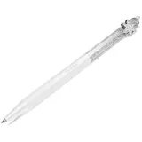 Swarovski Kugelschreiber Achteckform Weiß