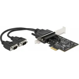 DeLock 90048 PCI Express Karte zu 2 x Seriell RS-422/485 mit 15 kV ESD Schutz