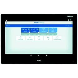 Theben Steuerzentrale/Display LUXORliving CP10 BK
