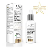 apis natural cosmetics DEPIQ PRO SYSTEM Booster gegen Pigmentflecken mit α-Arbutin 1 % und Aufhellungskomplex 1 %